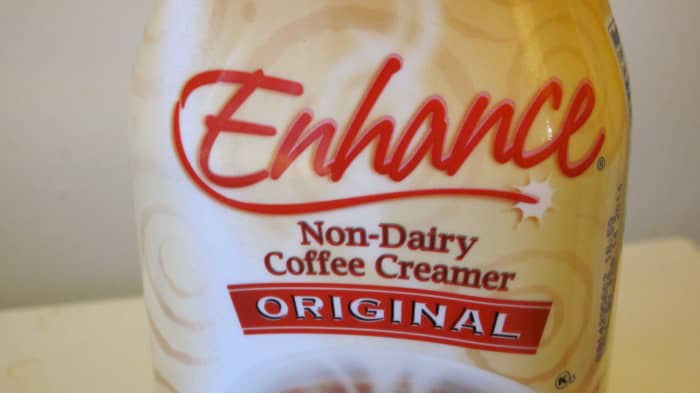 Save-A-Lot creamer for $1.99 is rich and smooth, blends well with coffee compared to Coffee Mate retailing at $2.49.