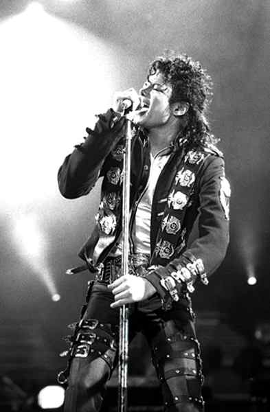 "Bad" Tour - Michael Jackson in 1988.