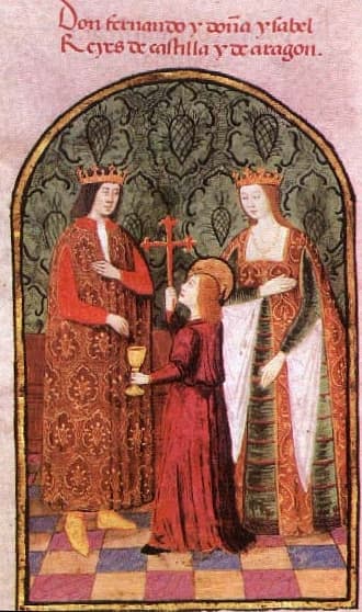 Ferdinand and Isabella, who became effectively the first rulers of what we now know as modern Spain.