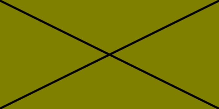 OLIVE GREEN 50% (R) : 50% (G) : 0% (B) Although olive comprises equal amounts of red and green, it cannot be considered as Yellow, and that's why I've crossed it through. It is included only to show the effect of reducing light intensity