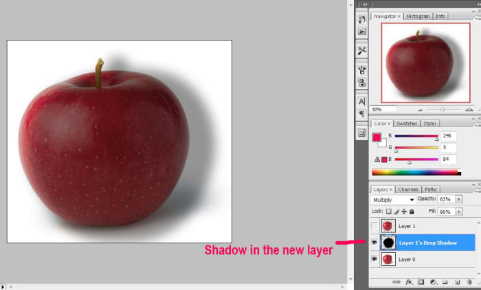 remove shadow photoscape x