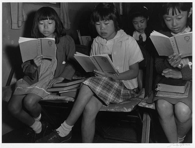 Sunday School at Manzanar