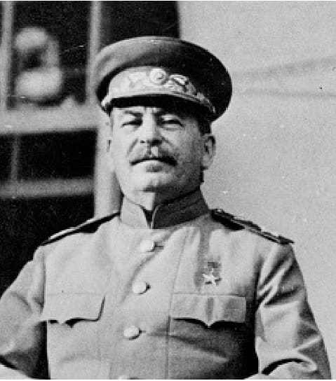 Soviet Dictator Joseph Stalin (Ио́сиф Виссарио́нович Ста́лин)
