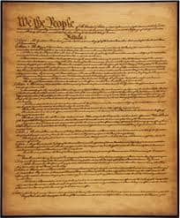 We the People of the United States, in Order to form a more perfect Union, establish Justice, insure domestic Tranquility, provide for the common defence, promote the general Welfare, and secure the Blessings of Liberty to ourselves and our Posterity