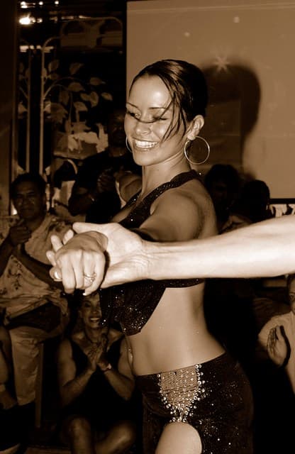 Salsa dancing is lead mostly with your hands touching each others, so it's important that your hands be presentable as a courtesy to your dance partner