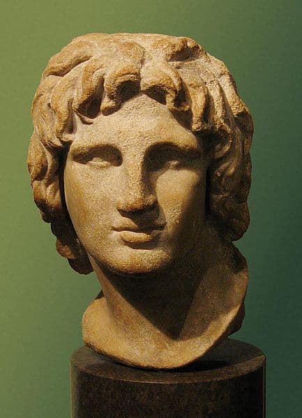 The power, charisma, and vision of this ancient Emperor are clearly portrayed in this bust of Alexander the Great.