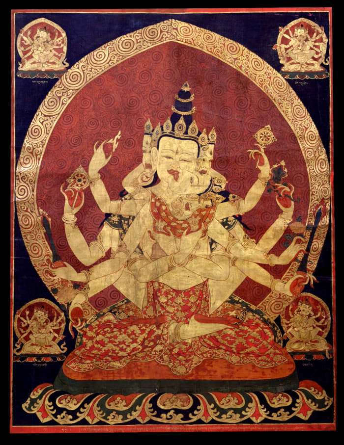 Beautiful Tibetan artwork; a great introduction into Tibetan culture and the ritual of Tibetan sky burials.