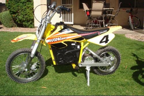 The Razor MX650 Dirt Rocket Electric Motocross Bike is a great bike for kids who want more power and have more experience.