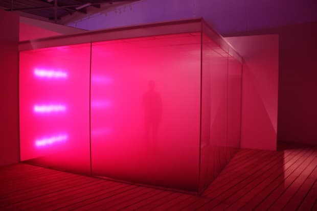 Never before has a room full of smog been as pleasantly intoxicating. At Alcoholic Architecture customers consume beverages by inhaling an alcohol-infused mist.