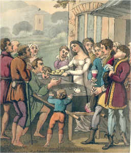 Sin eating is pretty much what it sounds like - devouring the sins of another person, by eating off or over their corpse.