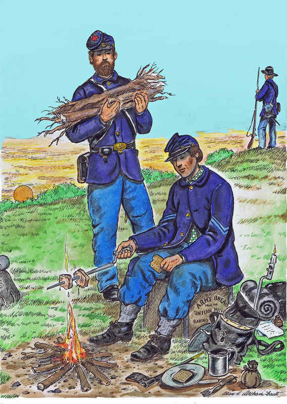 American Civil War Life: Union Infantryman - Life on Campaign 4 - HubPages