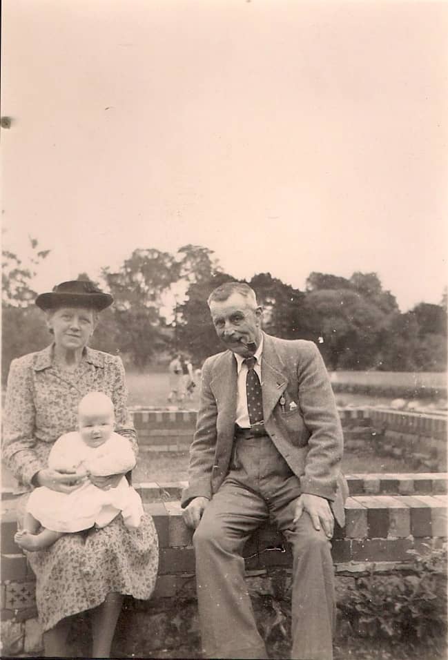 (My Mum took this photo.) They looked proudly at their daughter whilst I gazed lovingly at my gentle Mum.