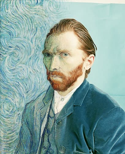 Photographer Tadao Cern recently created photo of Van Gogh to recreate it as a still photo.