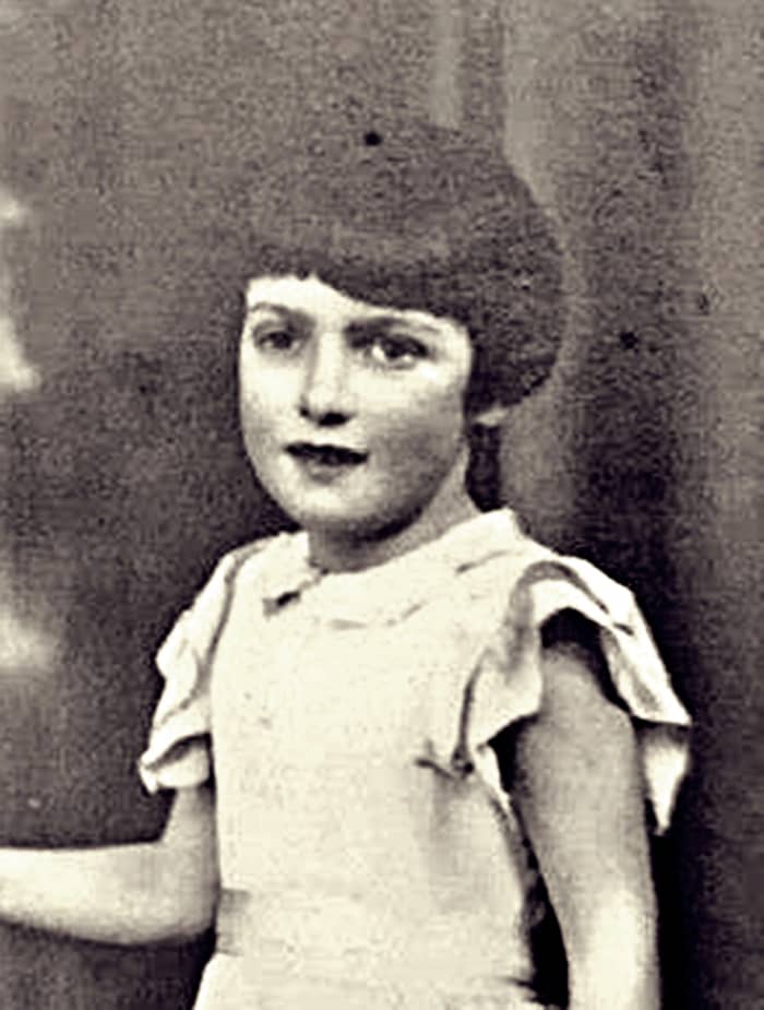 My mum (pictured as a child in the 1930s) recalled visits to a private mental health facility in Leeds to visit her uncle Albert, her mum's older brother, where he lived from the age of 14.