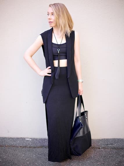 tips-on-what-to-wear-with-a-black-maxi-skirt-hubpages