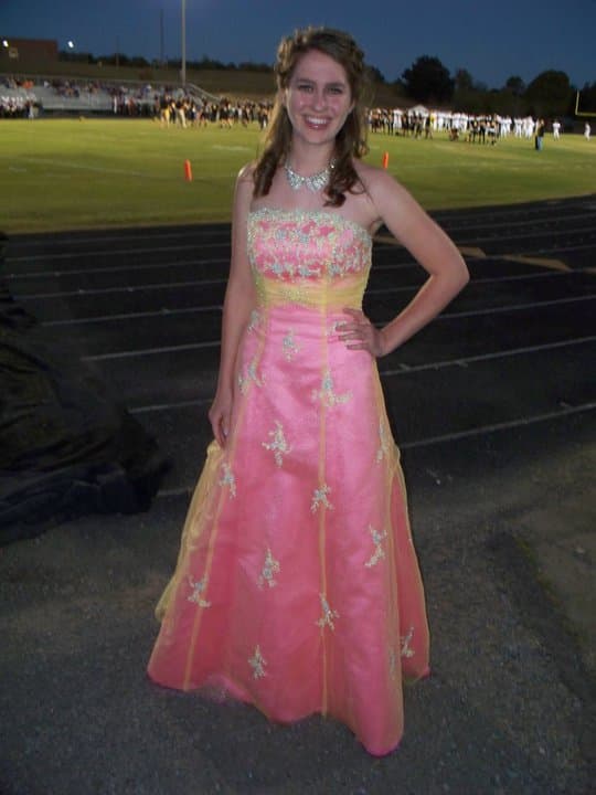 If you are in a Homecoming Court, or up for Queen, nothing can make you the most remembered beauty on the football field that night than a sumptuous and well-made vintage gown.