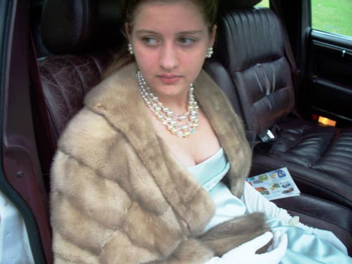 Beautiful vintage gowns are usually of great quality, and workmanship. They are unique and most are relatively good price. To accessorize your gown, a mink stole and vintage jewelry is a must.