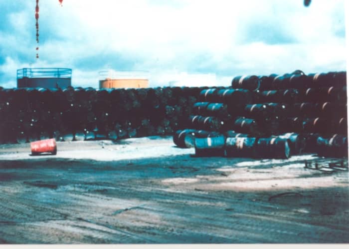 55 gallon drums of Agent Orange would number into the hundreds of thousands that sorties would spray over Vietnam devastating humans and vegetation alike.