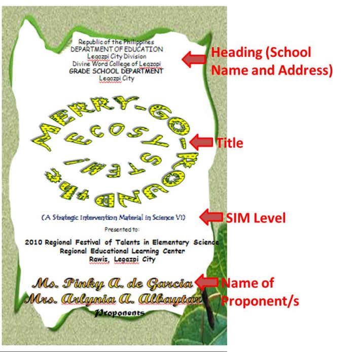 Strategic Intervention Material (SIM) HubPages