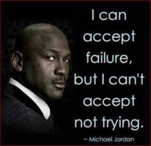 When the going gets rough, and grades are looking tough, just keep putting one foot in front of the other! Change what isn't working, but never give up!