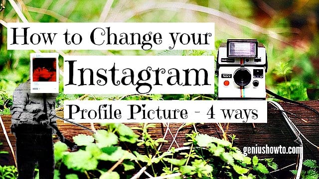 How to change your Instagram profile picture in 4 easy ways on PC, android, iphone and windows phone