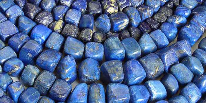 Lapis Lazuli in raw stone form 