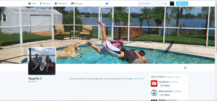 Trevor Martin, blocking a member of the press, is not very smart! Because I can write about it, and write VERY WELL!