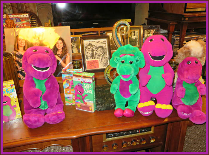 These Amazing Barney VHS videos and plush toys are awesome, the videos still play great, and both the talking Barneys still work very well. They really made great products for the children of this era.