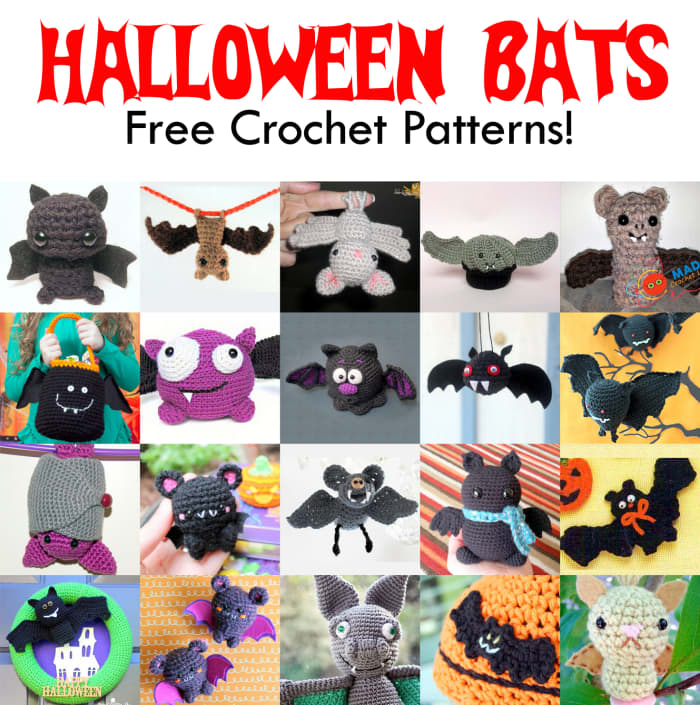 Free Halloween Bat Crochet Patterns - HubPages