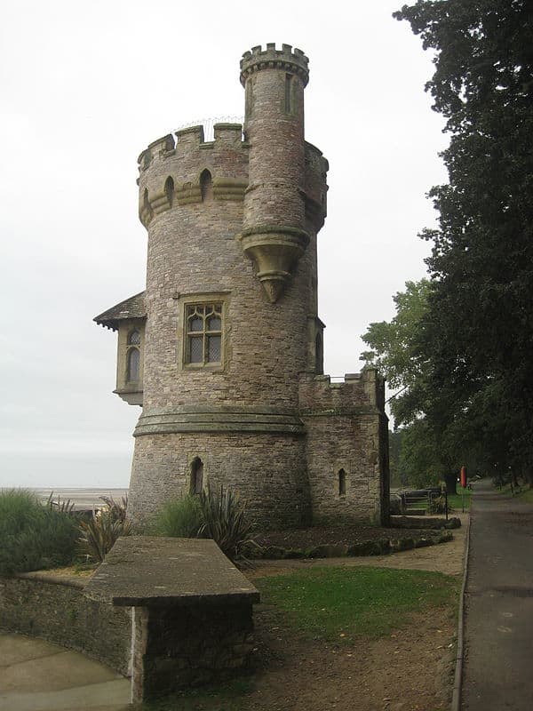 Appley Tower, Ryde, Isle of Wight. A folly built in 1875 for Sir William Hutt, who described it as "The Watch Tower". Designed by Thomas Hellyer and built by Isaac Barton.