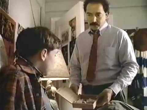 This commercial about drugs crosses over in that behaviors are learned from elders and that is often forgotten over time.