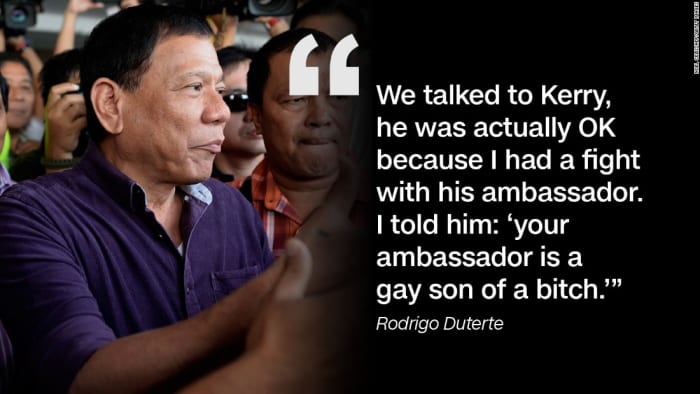 Duterte Cursing