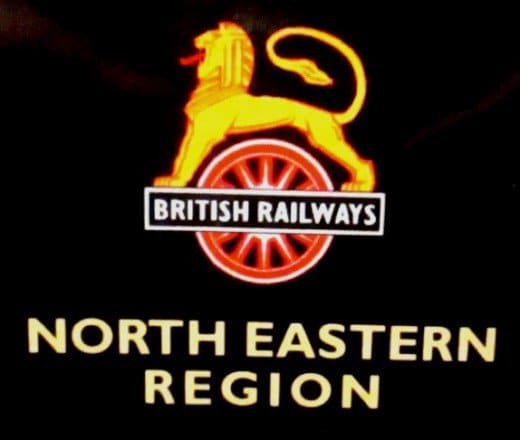 Wheels of Industry and commerce, the 'cycling lion' emblem adopted by British Railways in its early years