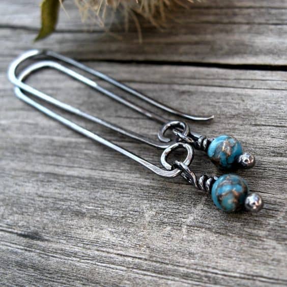 If you don't want to make the jewelry yourself, you can always purchase it online at Etsy. When you click this picture, it will take you to Pinterest, click the 'Visit' button below the pinned picture.