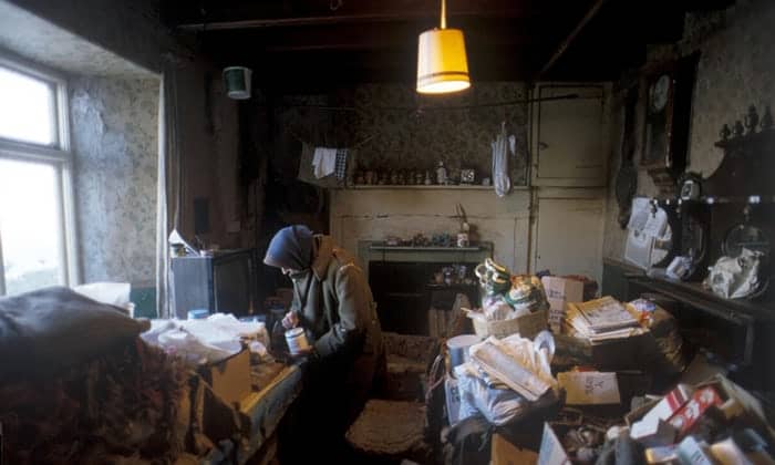 Downstairs in the farmhouse, Hannah has had electricity installed after a local firm organised a collection for her to afford a few luxuries