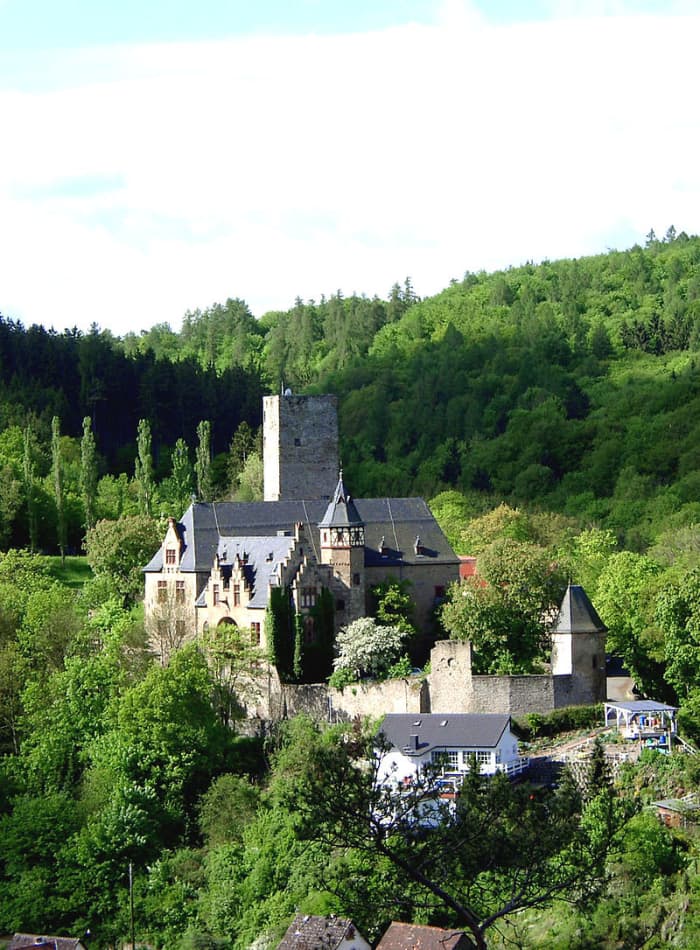 Hitler's headquarters "The Eagle's Nest" was located near its grounds. From there he would direct the Ardennes counteroffensive.