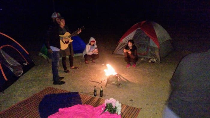 We had the time of our life at the camp site, praising God in the silence of the night. Truly unforgettable.