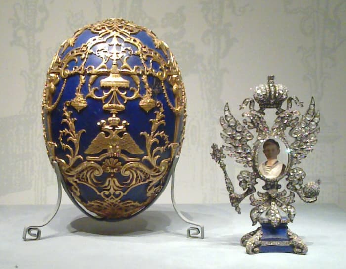 The Faberge Tsarevich Egg And Surprise 1912