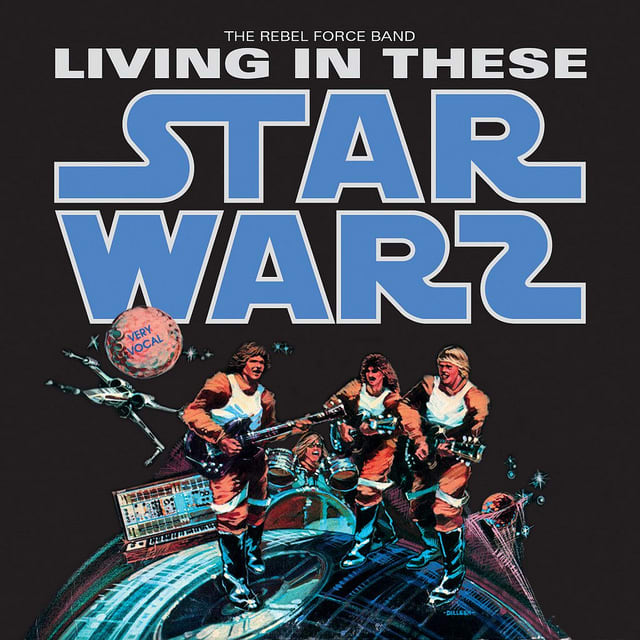 Rebel Force Band "Living In These Star Warz" Bonwhit Records 12177 12" LP Vinyl Record (1977) US Pressing