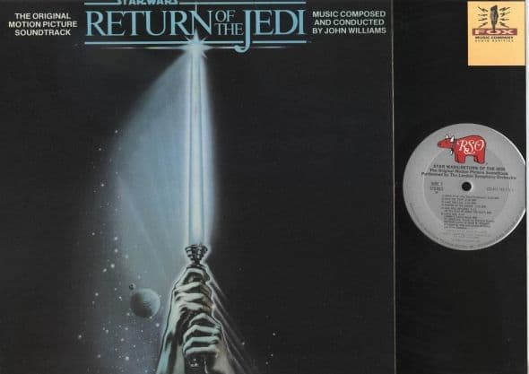 Star Wars Episode VI "Return of the Jedi" RSO Records 422-811767-1 12" LP Vinyl Record, (1983) Composed & Conducted by John Williams.