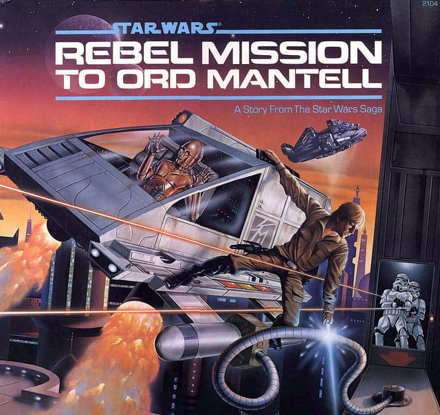 Star Wars - Rebel Mission To Ord Mantell A Story From The Star Wars Saga Buena Vista Records 2104 12" LP Vinyl Record (1983)