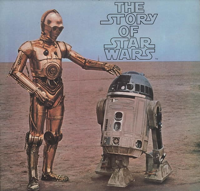 Star Wars "The Story of Star Wars" 20th Century Records T-550 LP 12" LP Vinyl Record. US Pressing (1977)