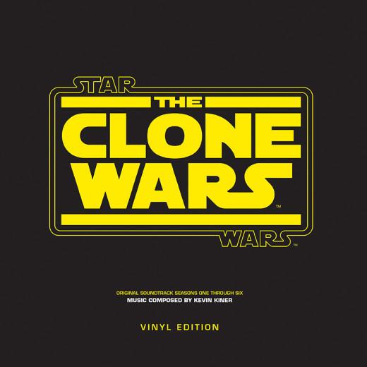 Star Wars "The Clone Wars" Walt Disney Records D002113101 12" LP Vinyl Record, US Pressing (2014) Music Composed by Kevin Kiner