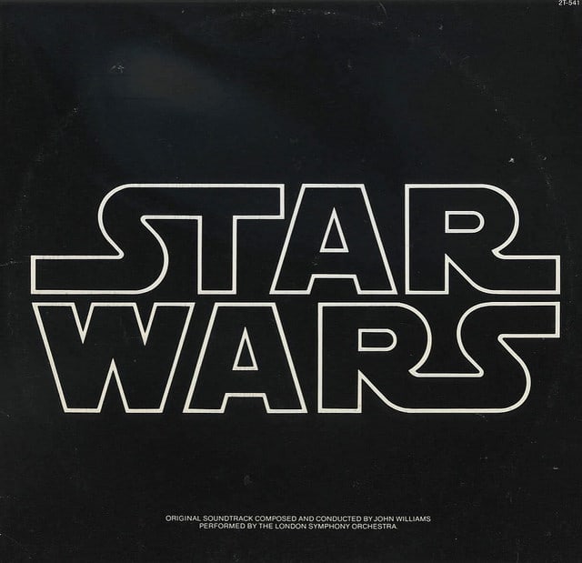 "Star Wars" 20th Century Records 2T-541 2 12" LP Vinyl Record Set, US Pressing (1977) John Williams Conducts the London Symphony Orchestra