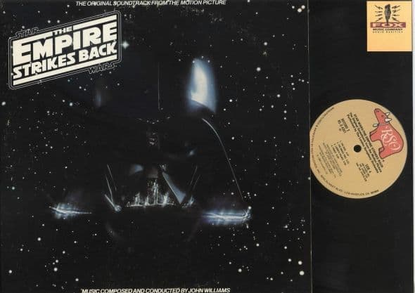 Star Wars Episode V "The Empire Strikes Back" RSO Records RS-2-4201 2 12" LP Vinyl Record Set, US Pressing (1980)