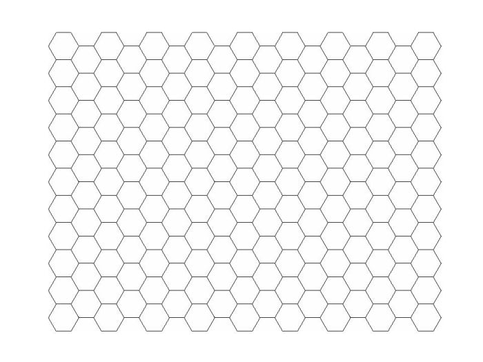 A tessellation is a way of covering the plane with shapes, leaving no gaps and in a repetitive pattern.