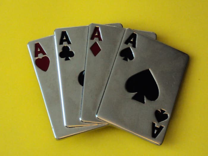 "It has come down to where I could sure use a good hand..."Help me draw an Ace," One thin card could make or break me...Take me to my happy place!"