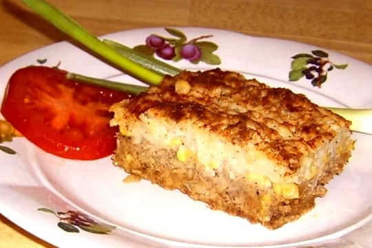 Traditional shepherd's pie