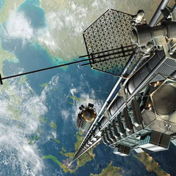 Here are ten crazy peeks at what is coming for the future: robotic assistants, invisible/flying cars, space elevator, artificial meat, wireless electricity, mind-reading machines, drones, etc...