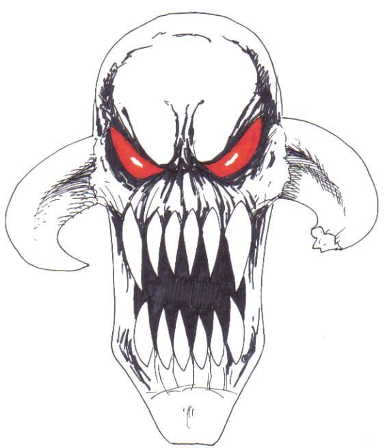 Demonic Art: How To Draw A Demon - HubPages